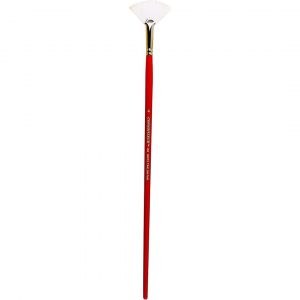 Pincel Mango largo Taklon (Nylon) Blanco#4