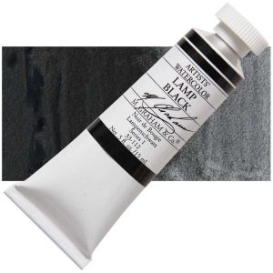 Acuarela M Graham 0.5oz Lamp Black