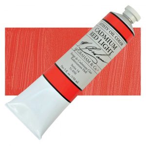Oleo M Graham 5oz Cadmium Rojo Claro