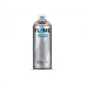 Spray De Pintura Acrílica Flame Blue Negro Transparente 400ML