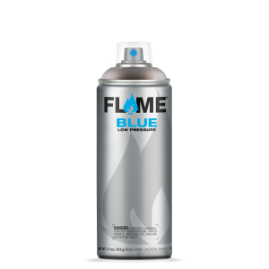 Spray De Pintura Acrílica Flame Blue Blanco Transparente 400ML