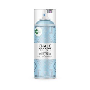 Chalk Effect N14 Greek Blue