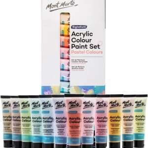 Juego de pintura acrílica pastel  Mont Marte
