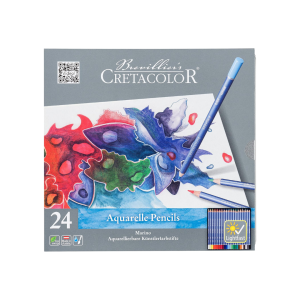 Juego de lápices de acuarela, 24 Colores