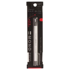 Borrador MONO Zero, redondo plateado Tombow
