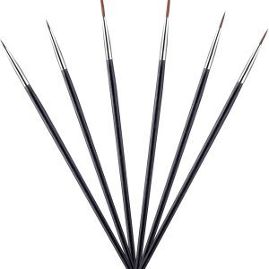 Set pinceles miniatura 6 pcs