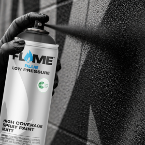 Spray Cosmos Lac Flame Blue 400ml Grises / Blanco / Negro para Graffiti y Arte Urbano