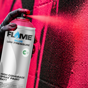 Spray Cosmos Lac Flame Blue 400ml Flurescentes para Graffiti y Arte Urbano