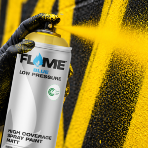 Spray Cosmos Lac Flame Blue 400ml Amarillos para Graffiti y Arte Urbano